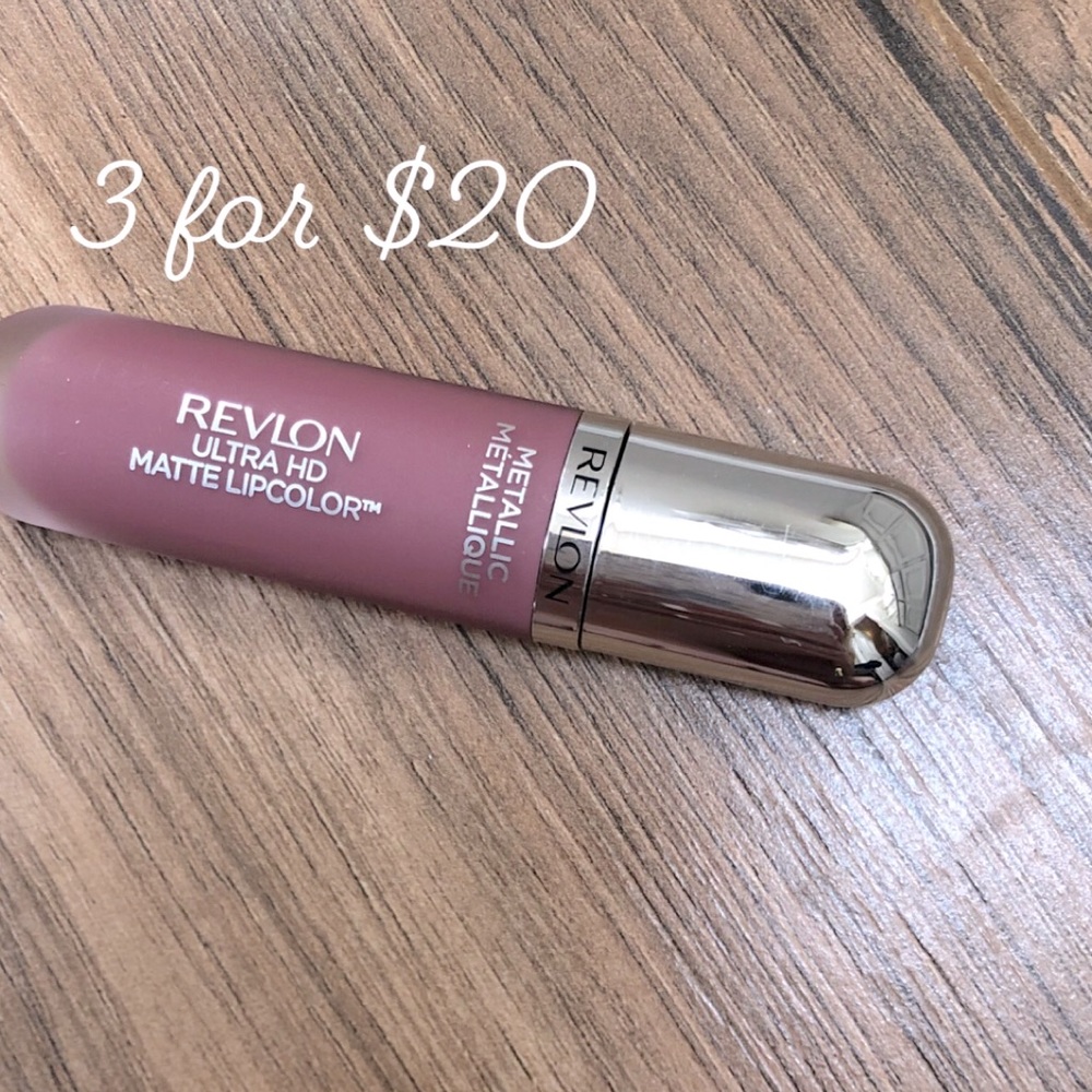 Revlon Ultra HD mattemetallic 680glam 3itemsfor$20